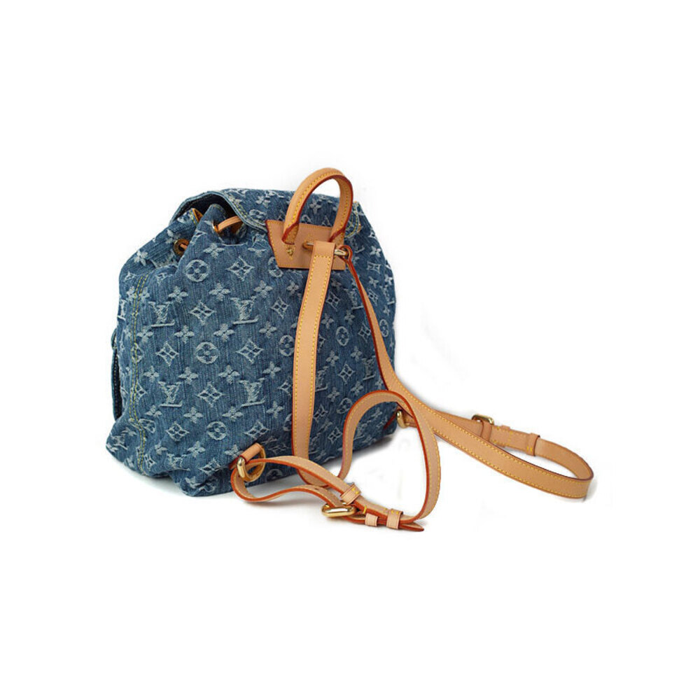 Louis Vuitton Backpack Denim Monogram de Sac